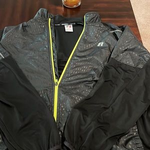 Russell women’s dri-fit Light  weight jacket black size XL